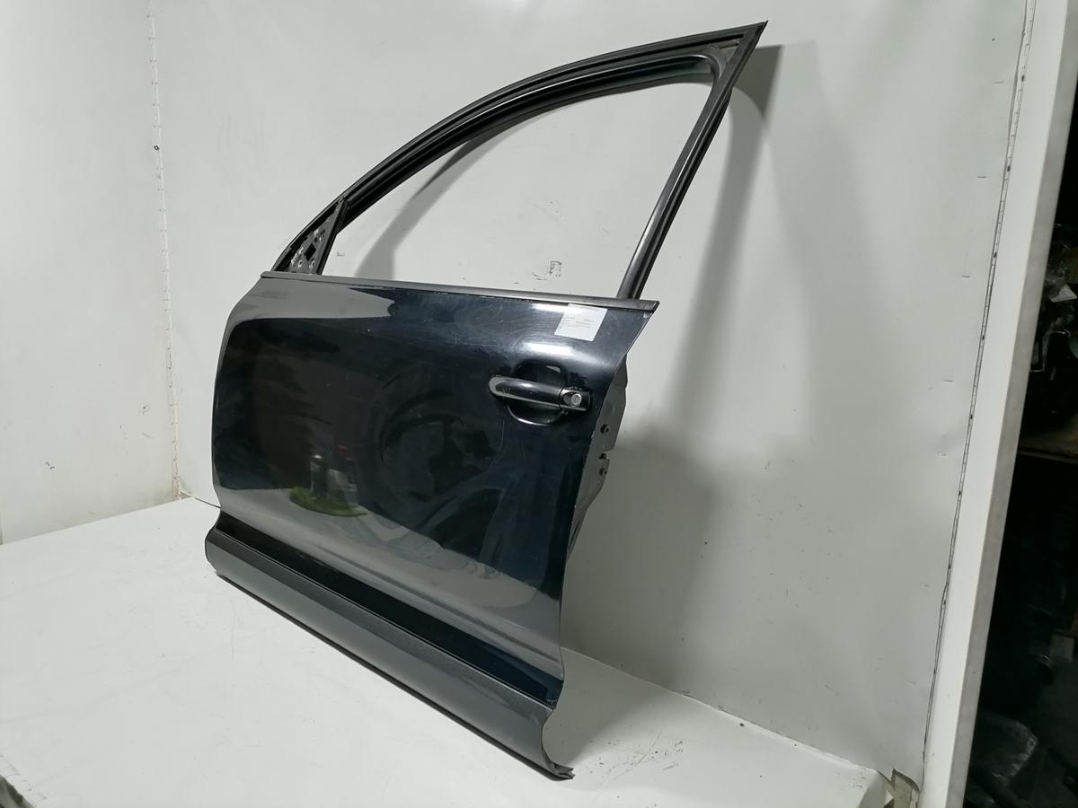 VW Touareg 7L original T&uuml;r vorn links L041 Brillantschwarz Bj.2009